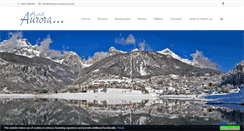 Desktop Screenshot of hotelauroramolveno.com